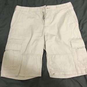 Tan Cargo Shorts, American Rag